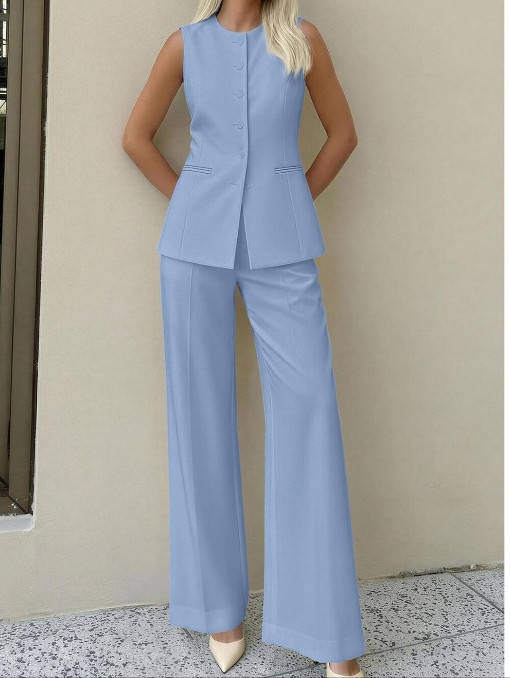 Pretty Garden Women's 2 Piece Sets Business Outfit